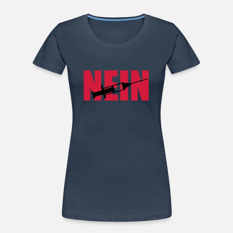 Pas de seringue T-shirt bio Premium Femme