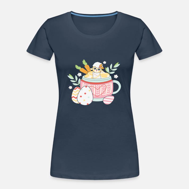 BOW Easter Chibi Cup Women's Premium Organic T-Shirt