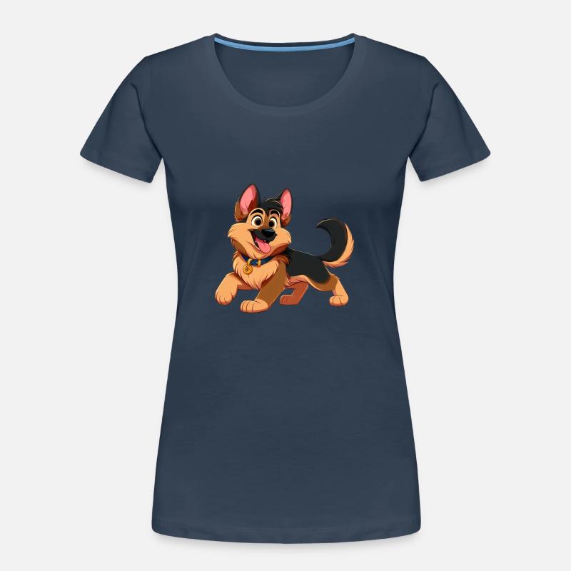 German Shepherd 2 Women's Premium Organic T-Shirt