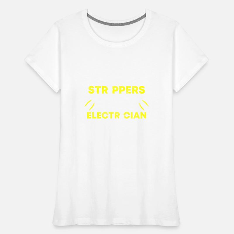 Electrics Electronics Electrical Women's Premium Organic T-Shirt