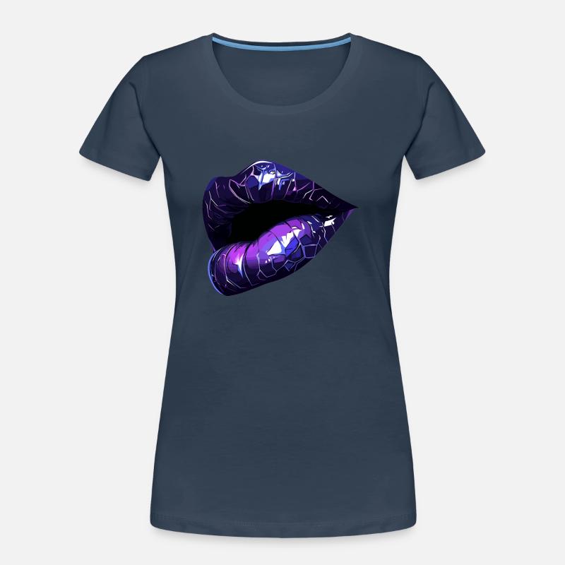 baiser T-shirt bio Premium Femme