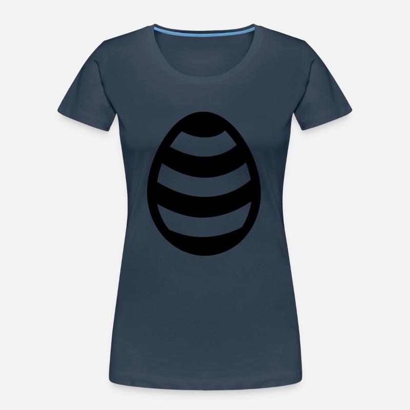 Æg Dame Premium T-shirt af økologisk bomuld