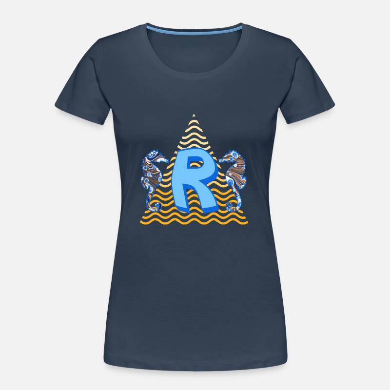 seepferdchen e 262 r Frauen Premium Bio T-Shirt