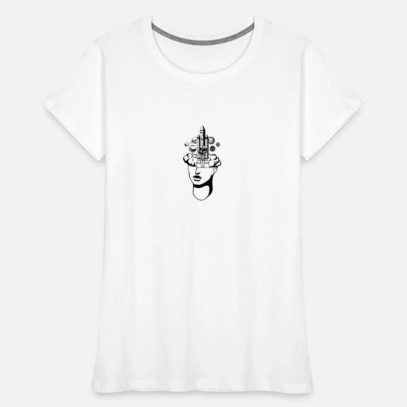 ADHD brain in hyperfocus mode funny tech nerd Women's Premium Organic T-Shirt