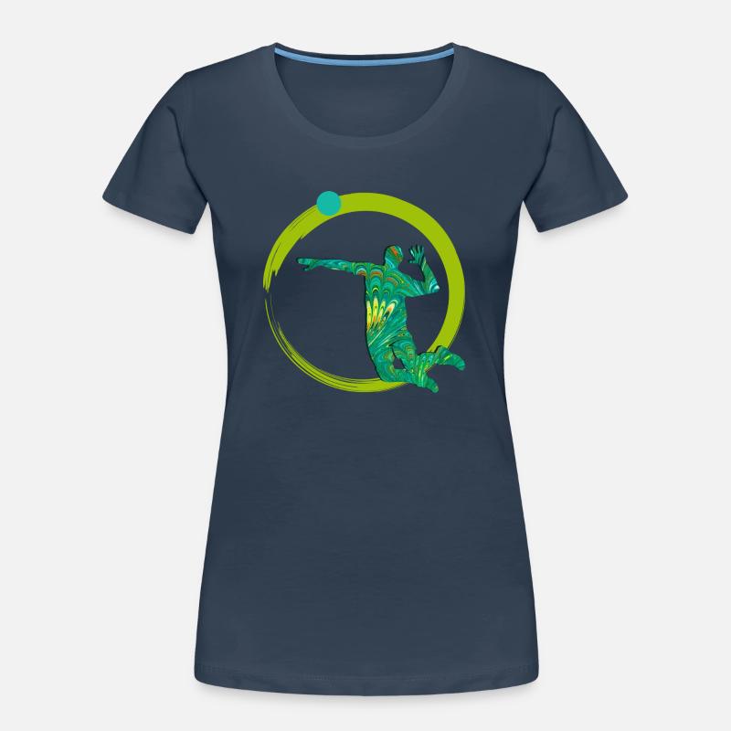 Volleyball player E 71 Women's Premium Organic T-Shirt