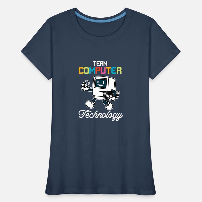 Informatiker Programmierer Admin Computer Geschenk Frauen Premium Bio T-Shirt