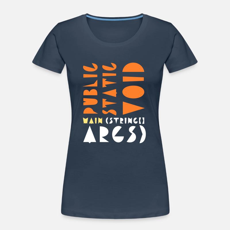 public static void Women's Premium Organic T-Shirt