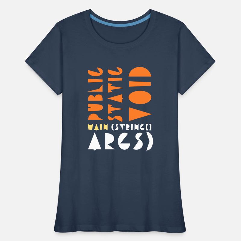 public static void Women's Premium Organic T-Shirt