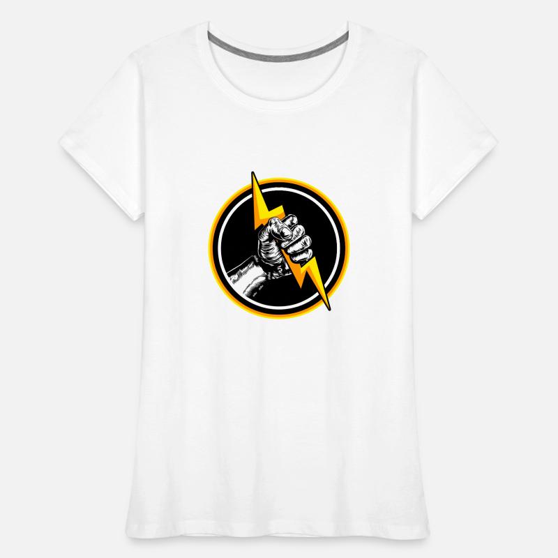 Electrician Electrical Engineering Electronics Volt Watt Women's Premium Organic T-Shirt