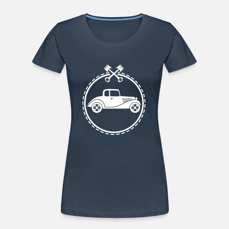 Oldtimer - Auto Nostalgisch Vehicles T-shirt bio Premium Femme