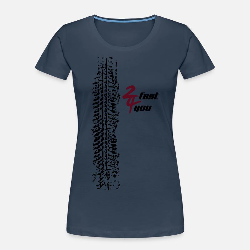 2fast4you Frauen Premium Bio T-Shirt