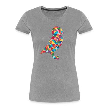 puffin puffin girl puffin puffin - Women's Premium Organic T-Shirt -  - Front - Mia (176cm)