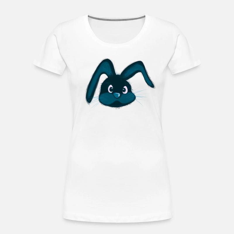 Hasenköpfchen - Women's Premium Organic T-Shirt - white
