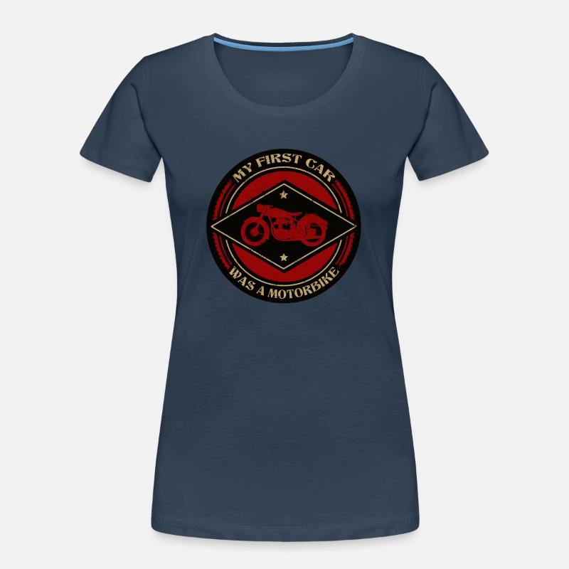 Motorcycle - Women's Premium Organic T-Shirt - 