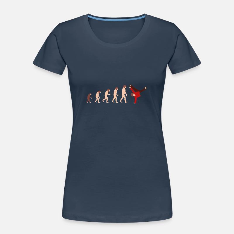 Evolution Breakdance Funny gift idea Women's Premium Organic T-Shirt