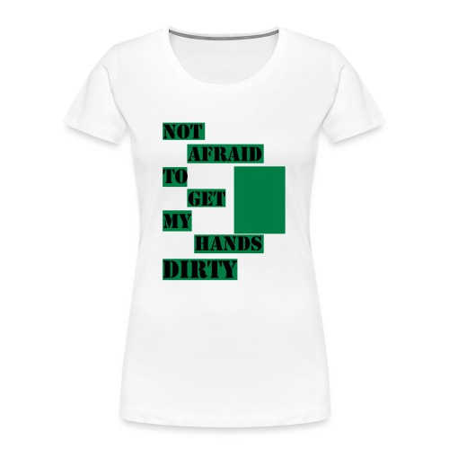 NOT AFRAID - T-Shirt - Ekologisk premium-T-shirt dam