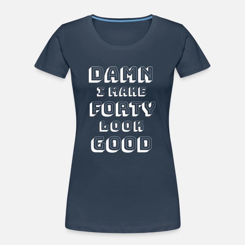 40e anniversaire T-shirt bio Premium Femme