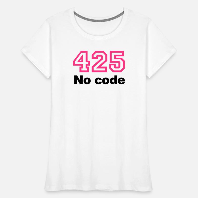 Error 425 No Code Frauen Premium Bio T-Shirt