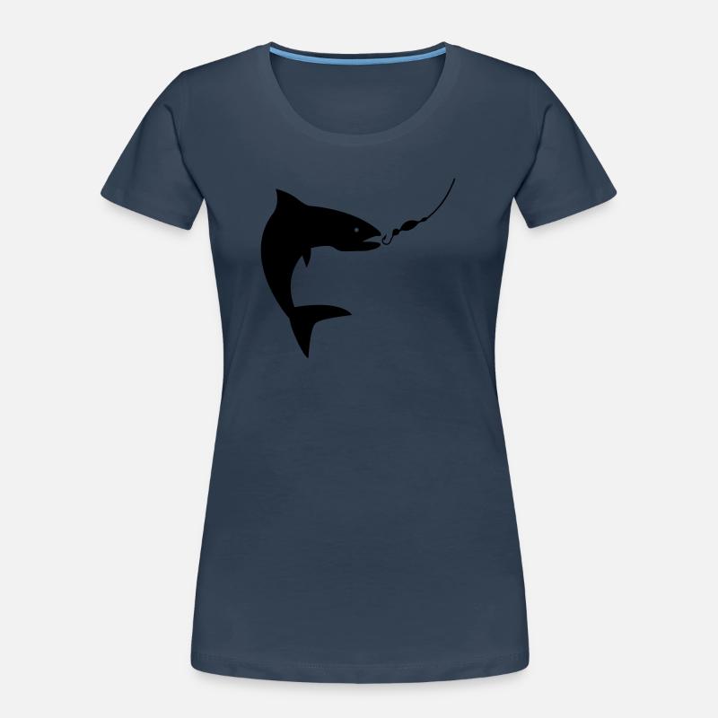 pêche T-shirt bio Premium Femme