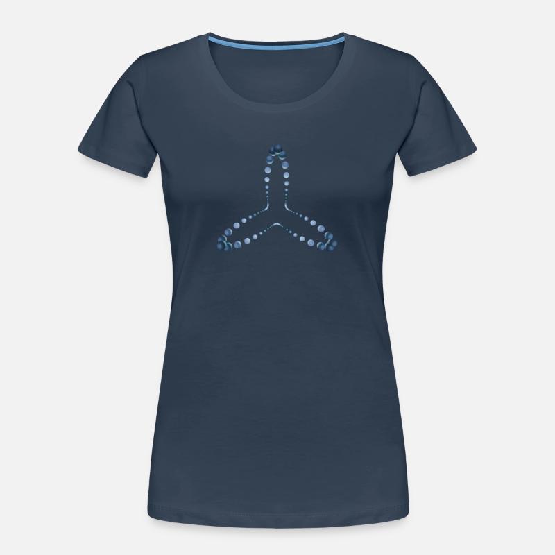 atom - Cellular four Frauen Premium Bio T-Shirt