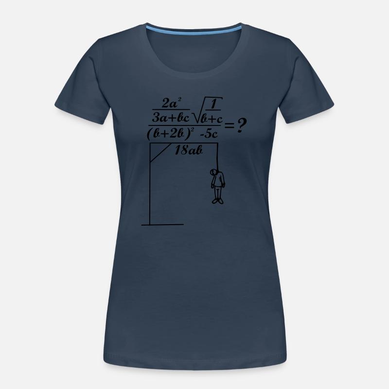 math formula Women's Premium Organic T-Shirt