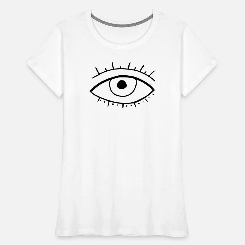 Oeil T-shirt bio Premium Femme