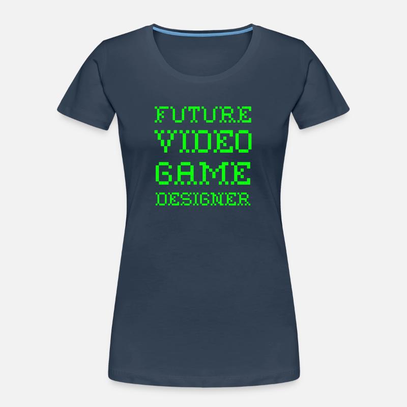 Future Video Game Designer Informatiker Computer Frauen Premium Bio T-Shirt