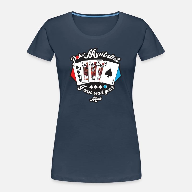 Poker Mind Reader Women's Premium Organic T-Shirt