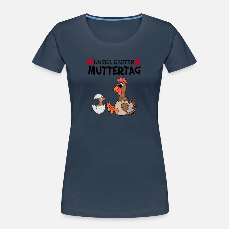 Muttertag - erster Muttertag Geschenk Frauen Premium Bio T-Shirt