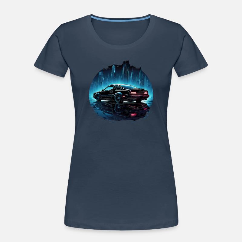 Bausatz Auto Frauen Premium Bio T-Shirt