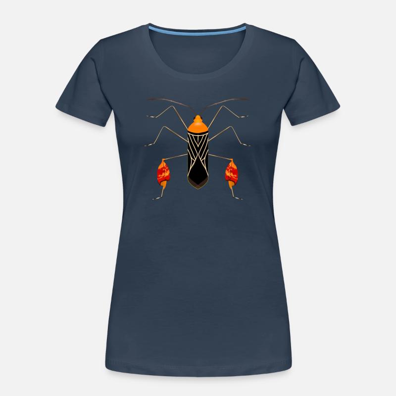 Anisoscelis alipes leaf-footed bug exotic insect Women's Premium Organic T-Shirt
