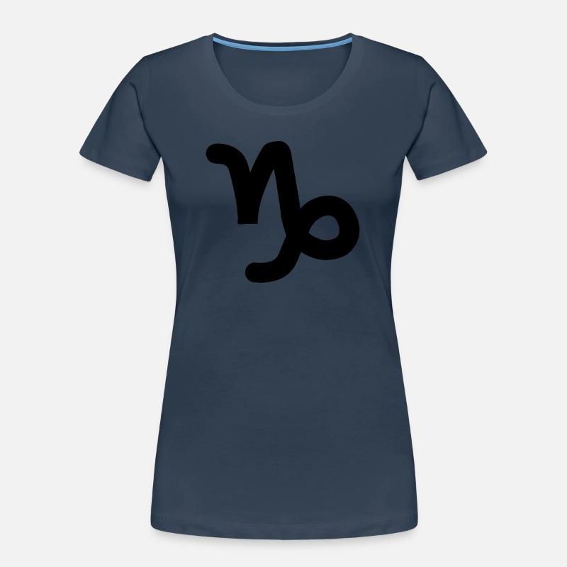 Steinbock Steinbock Steinbock Sternzeichen Frauen Premium Bio T-Shirt