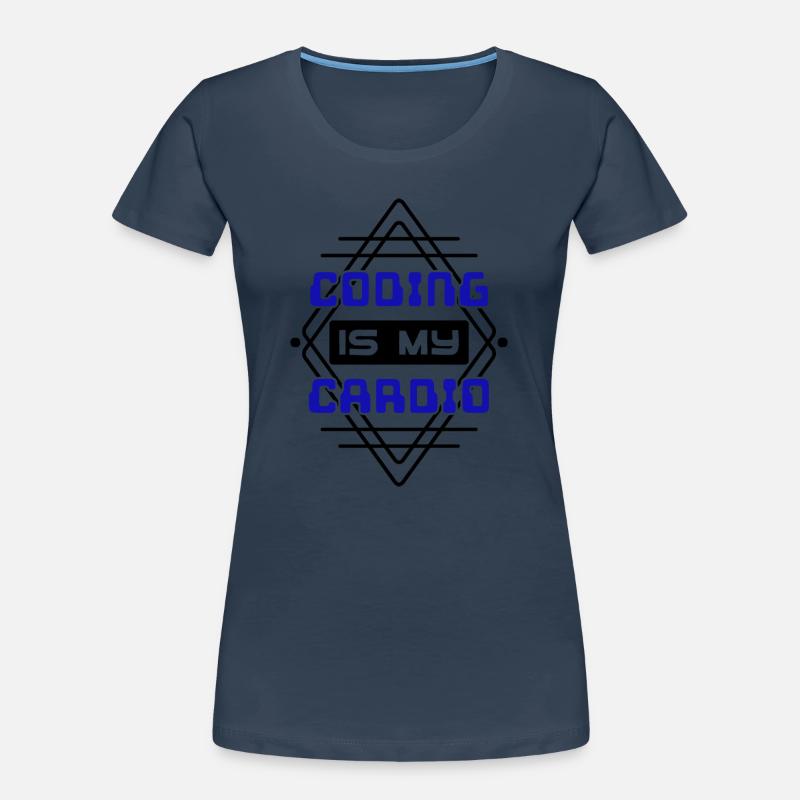 Cooler Spruch Developer Coden Programmierer Code Frauen Premium Bio T-Shirt