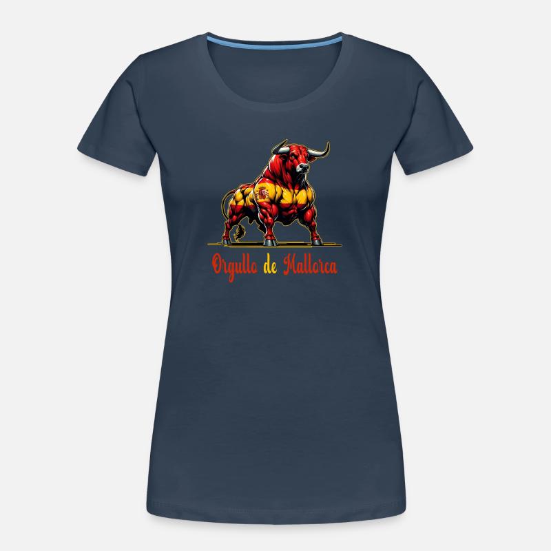 Le design du drapeau de Pride Mallorca T-shirt bio Premium Femme