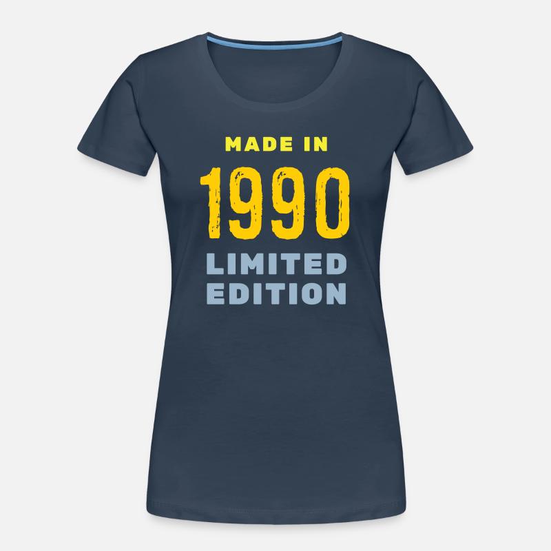 1990 T-shirt bio Premium Femme