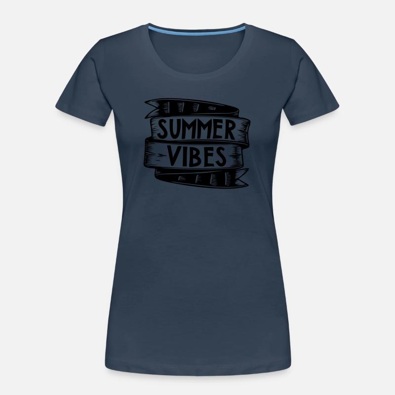 Summer Vibes | Vector graphic Women's Premium Organic T-Shirt