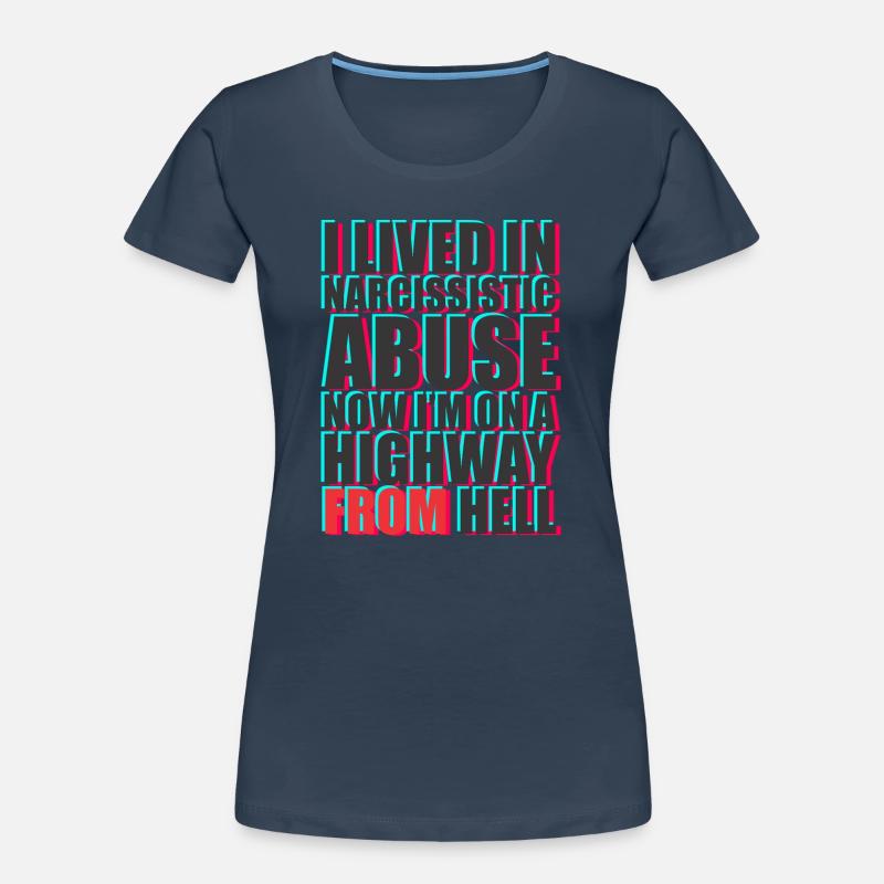 Conception de message de protestation de texte en gras T-shirt bio Premium Femme