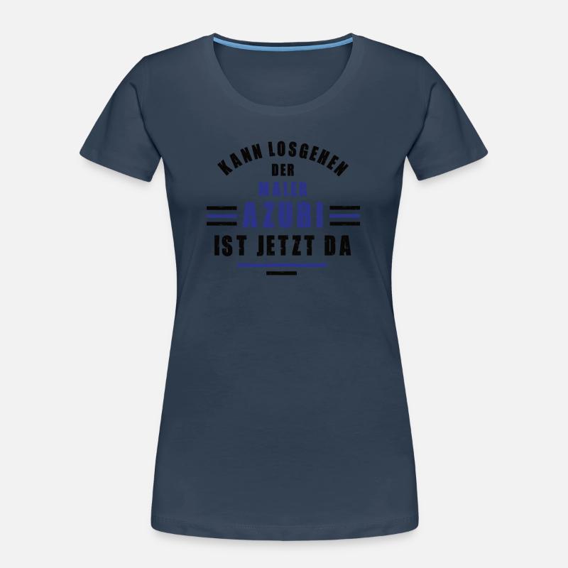 Trainee painter apprenticeship training painter training Women's Premium Organic T-Shirt