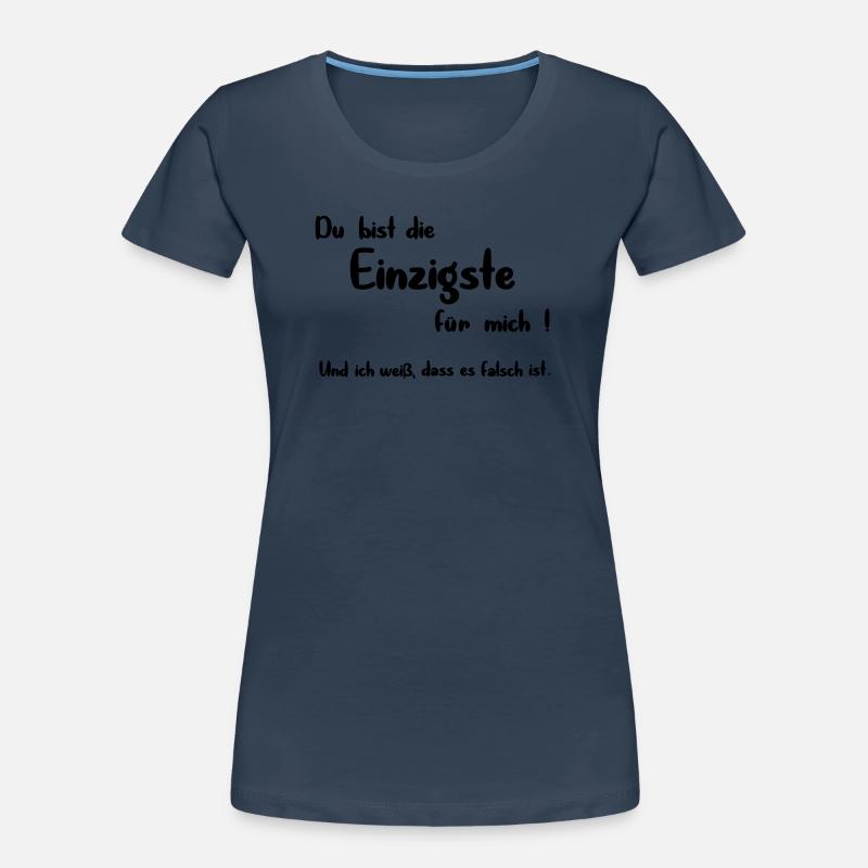 Die Einzigste Frauen Premium Bio T-Shirt