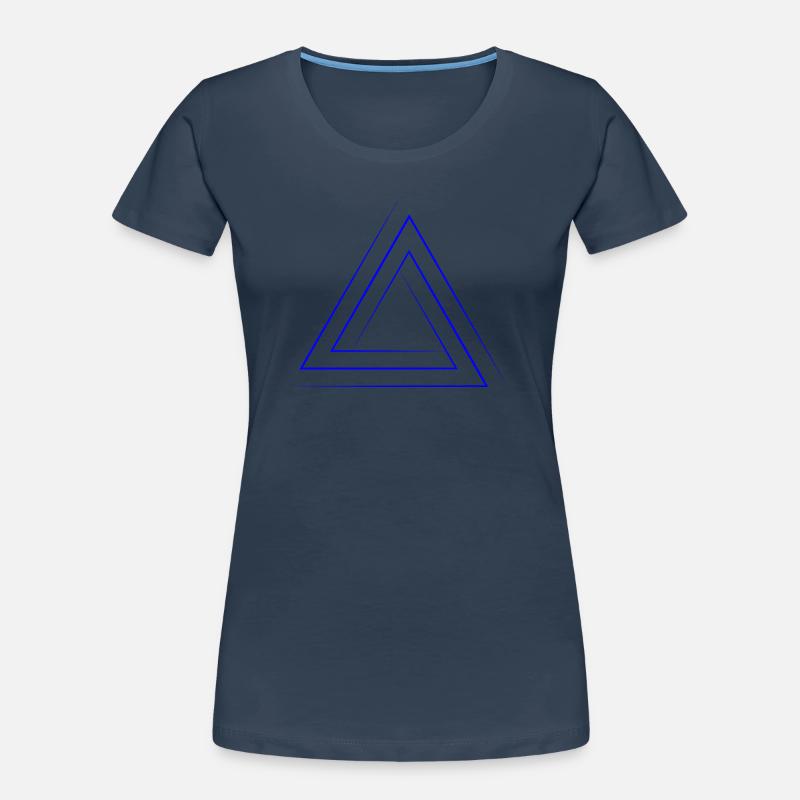 Geometric triangular nesting Women's Premium Organic T-Shirt