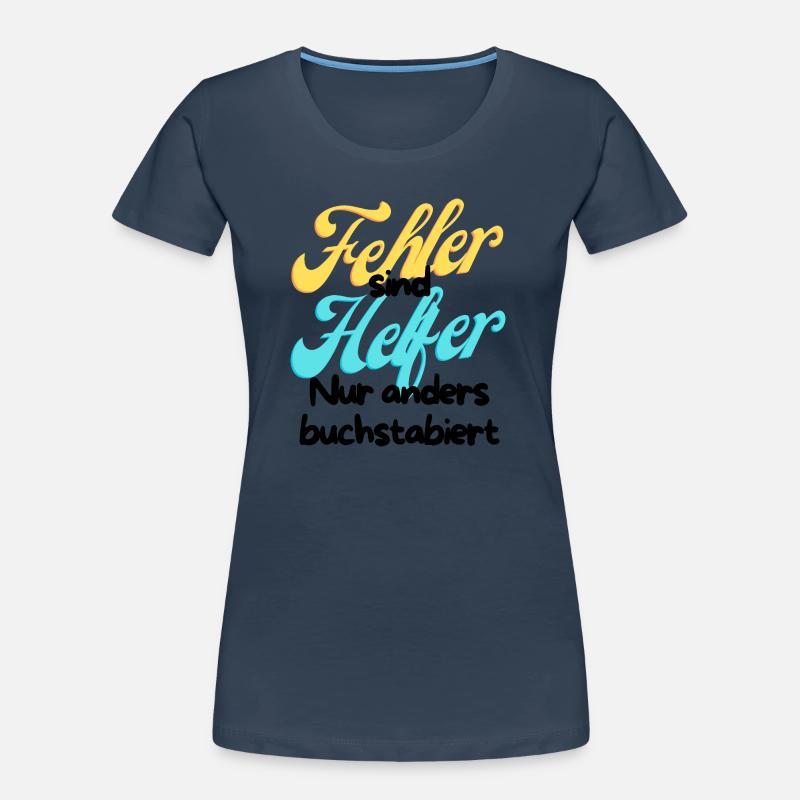 Fehler Helfer Gradient Script Frauen Premium Bio T-Shirt