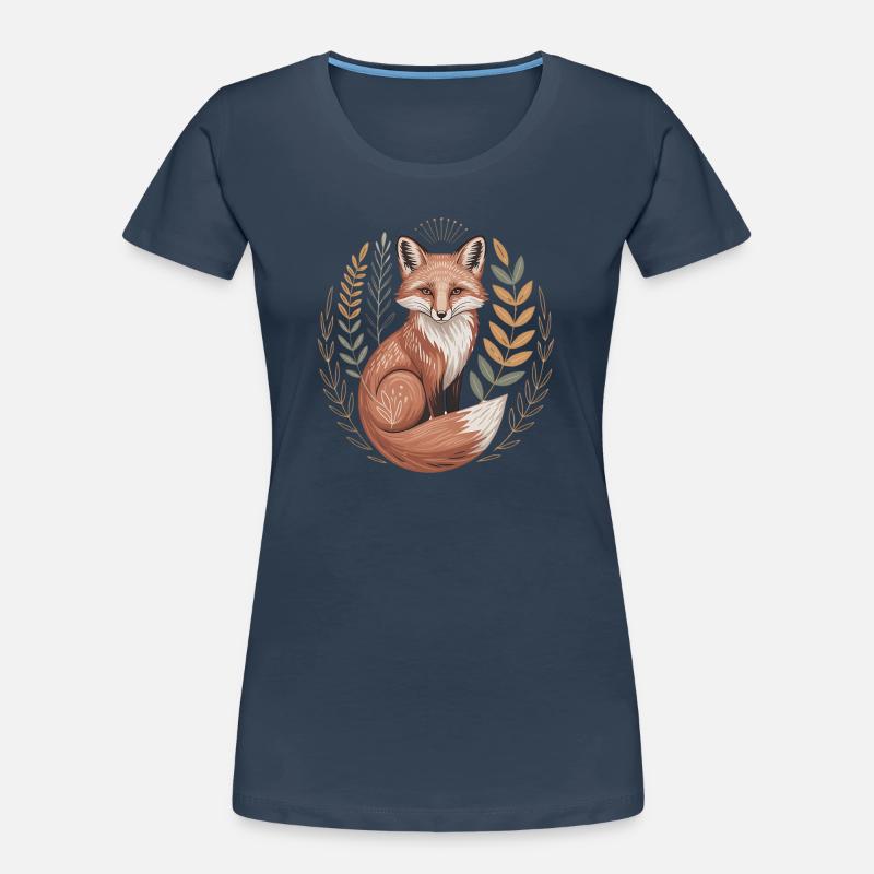Boho Fox Women's Premium Organic T-Shirt