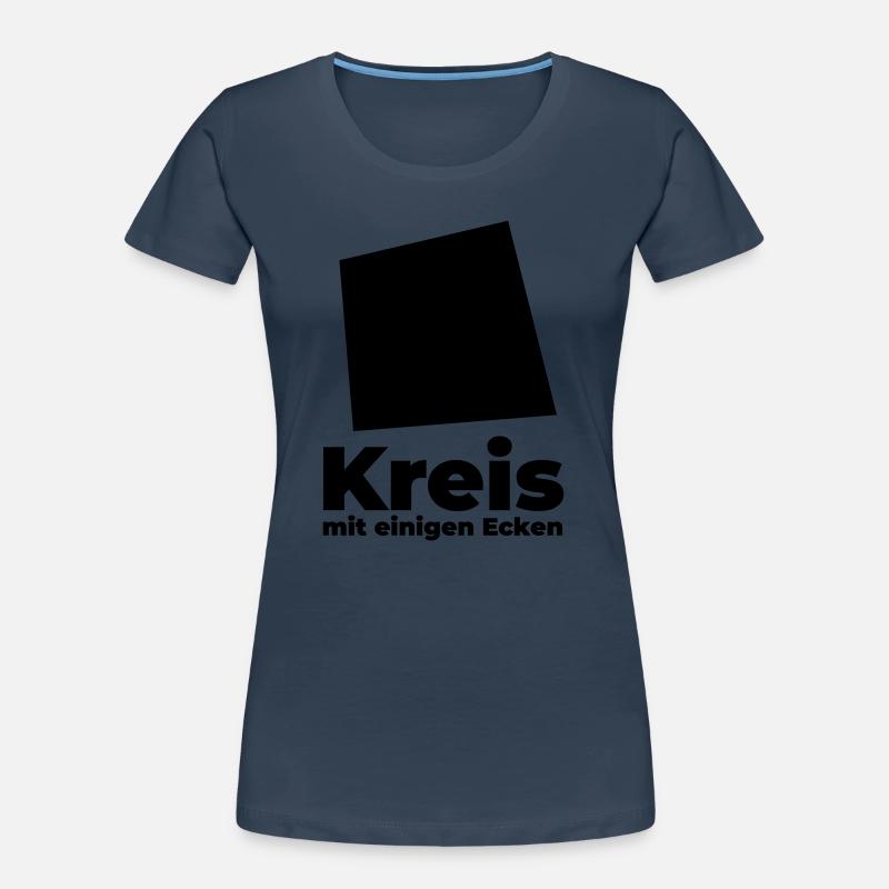 Kreis mit einigen Ecken Frauen Premium Bio T-Shirt