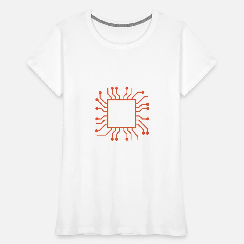 Multitasking Mode – CPU Overload Detected Women's Premium Organic T-Shirt