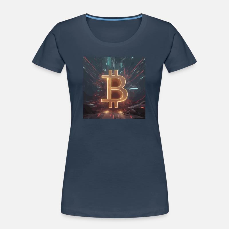 Bitcoin Power Development – Dynamic Energy Women's Premium Organic T-Shirt