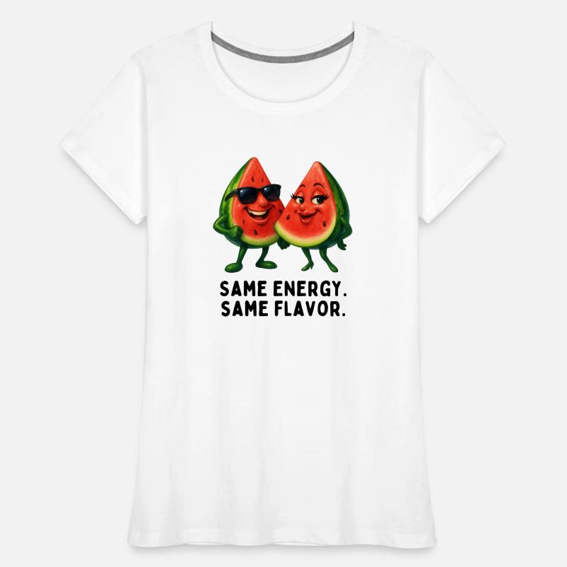 Same energy, same taste Women's Premium Organic T-Shirt