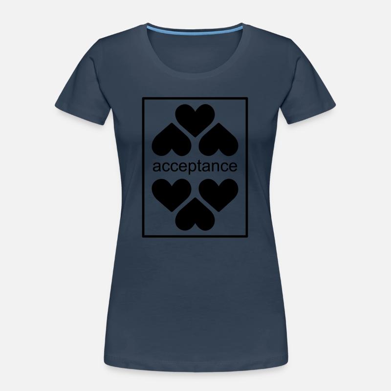 Acceptation T-shirt bio Premium Femme