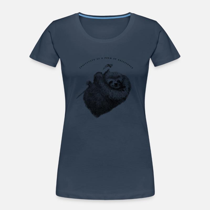 Faultier_Sloth Women's Premium Organic T-Shirt