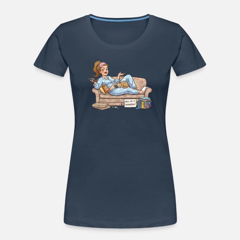 Will do it tomorrow Women's Premium Organic T-Shirt