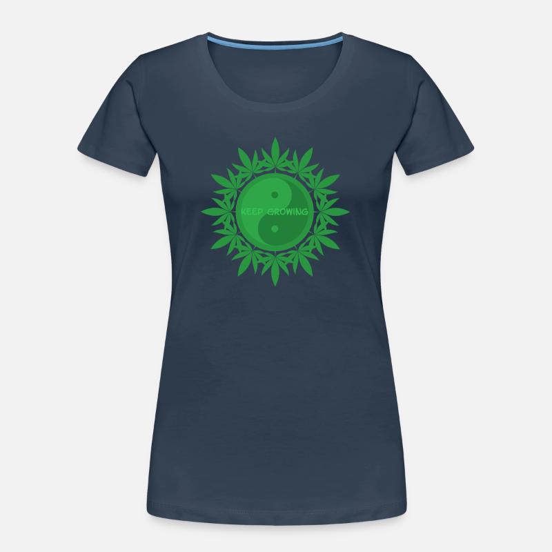 Keep Growing Frauen Premium Bio T-Shirt